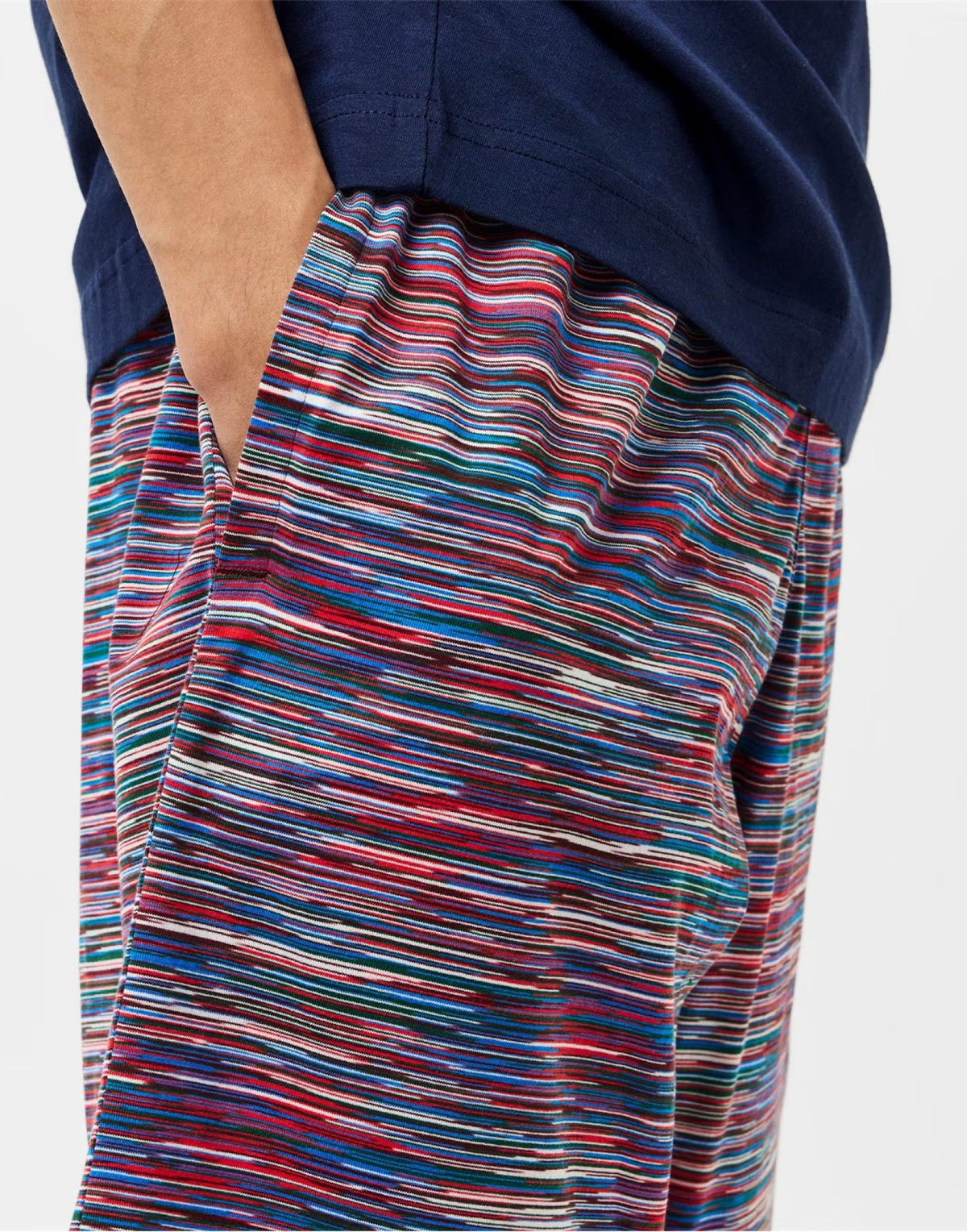MISSONI Stripped Jogger Shorts