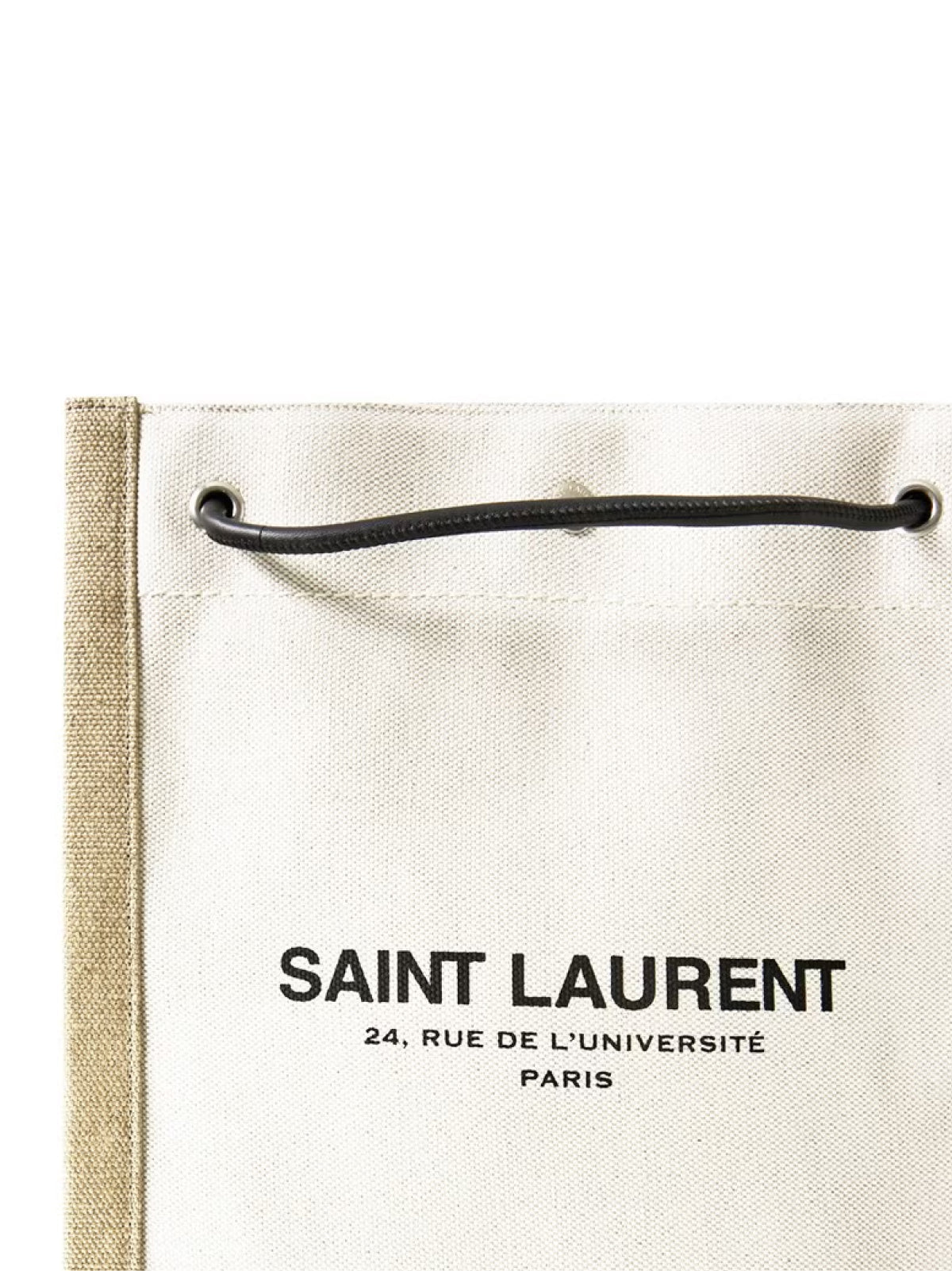 SAINT LAURENT Universite Logo Flat Crossbody Bag