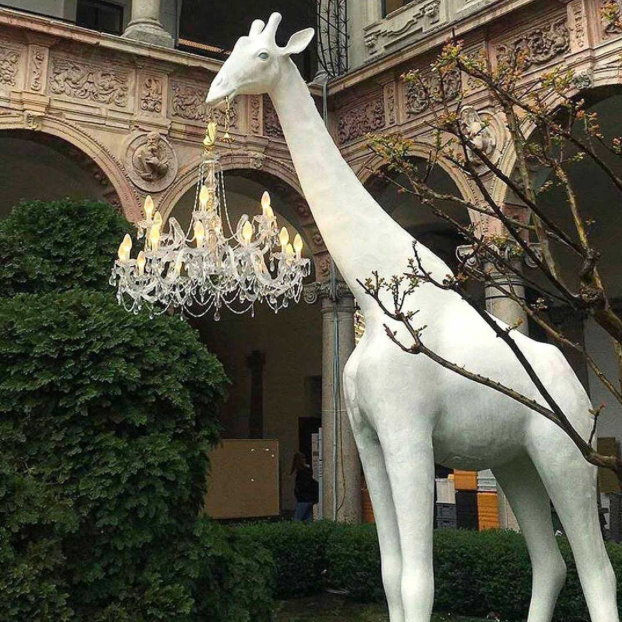 QEEBOO Giraffe in Love XL Outdoor Version